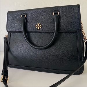 Tory Burch Black Leather Bag